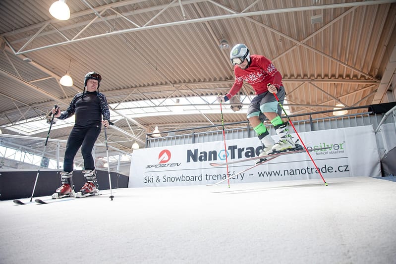 trénink s Radimem v Indoor SKI365 Centru v Ostarvě
